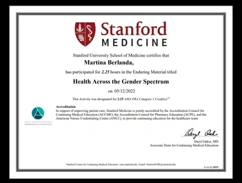 Certificado — Salud a través del espectro de género